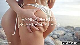 Vanna slays with hot lesbian licks, scissoring and toy play 🔥👅💦