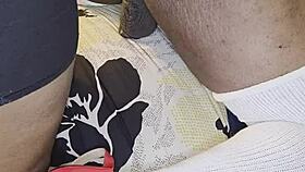 Watch Ebony Wife's Huge Ass Fucked by Dildo Cum Dripping!