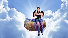 granny carmen angel masturbates to missionary pounding orgasm and hot creampie 😍💦