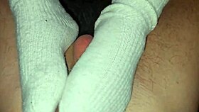 fuck my socked feet fetish hole harder you love it