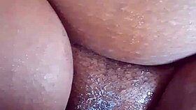ebony amateur couple homemade creamy messy fuck starring mara exotic 💦😍