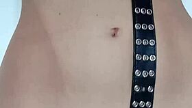 light belt spanking punishes me just right