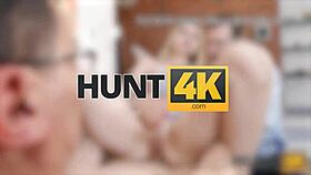 hunt4k. even perfect virgins crave watching girlfriend's shaved pussy on sofa with old friend