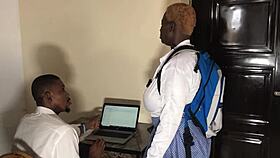 corrupt teacher bangs huge titted starved student 😏🔥