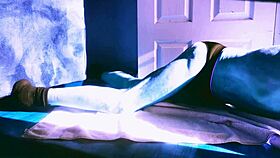 stretching in briefs brings winter sun relief