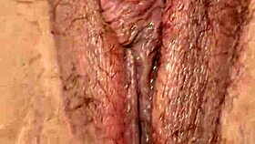 bbw latina spreads fat hairy pussy closeup pov view