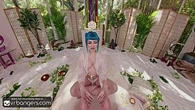 VR Bangers Busty Babe's Anal Nuru Thrill