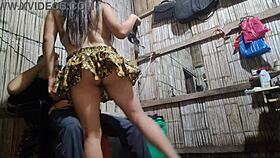 Mature Venezuelan Military Pussy Takes Big Cock