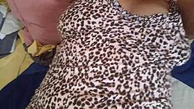 hot latina teen squirts juicy pussy lips moanin wild on bed with toys