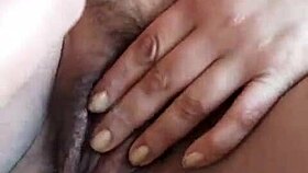 mexican milf fingers pussy to soaking orgasm alone