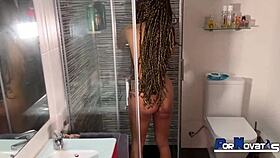 young latina dominican fucks victor bloom's huge cock in shower