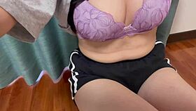 serious japanese study girl shows raw orgasm faces up close