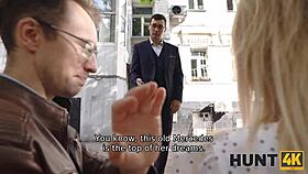 hunt4k. even perfect virgins crave watching girlfriend's shaved pussy on sofa with old friend