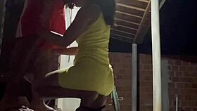 Fucking Horny Latina Girlfriend Post-Carnival Bouncing to Pussy Creampie!