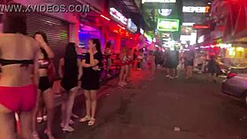 thai street gogo girls dancing in pattaya redlight after dark?