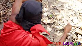 hey, watch this wild african bush foursome pounding bbw hairy pussy missionary style