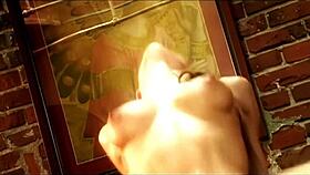 Petite vamp's gorgeous fit body begs for your horny cock now?