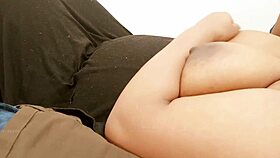 sexy asian big boobs babe rides cock wildly