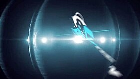 two sexy fit girls ravage each other backstage at nightclub