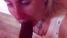 giving my buddy deepthroat until he explodes with milk