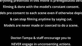 Nurse Blaires pierced hooters get examined with spanking and pussy teasing