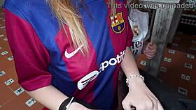 Sexy Spanish Babes Fucked Rough by PSG Rival Fans