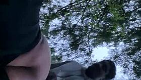 i love gettin these sunset backshots poundin my big bbw ass in the forest