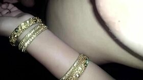 Desi bride sneaks hardcore sex with ex boyfriend on wedding night