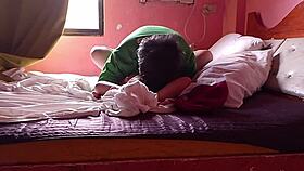 Grab Driver Pounds Bent-Over Asian Big Pussy in Sogo Motel Creampie Doggystyle Orgasm