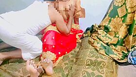 Explosive Late Night Telugu Babe Fucked Wild In Red Sari!