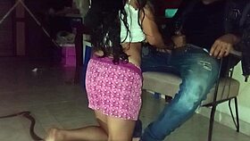 garganta profunda me ahoga con su verga enorme para pagar el alquiler