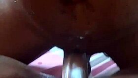 ebony amateur couple homemade creamy messy fuck starring mara exotic 💦😍