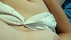 milf secretary's secret outdoor playtime