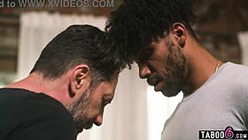 black milf nanny takes double penetration anal from boyfriend and neighbor hard