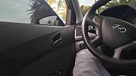 beautiful african girl risks public masturbation on british beach sidewalk car nearby