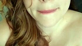 Kate's eye contact challenge teases lactating tits so hot!