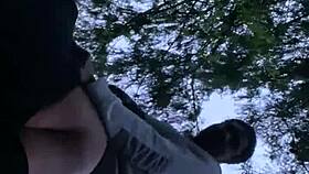 i love gettin these sunset backshots poundin my big bbw ass in the forest