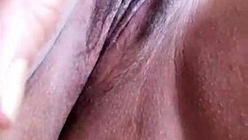 mexican milf fingers pussy to soaking orgasm alone