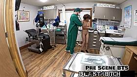 Doctor Pounds Brooklyn Rossi Four Times Then Blasts Pussy Cum!