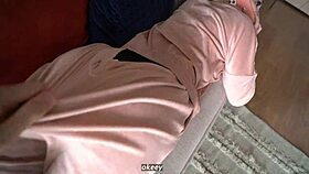 oh god, bro's pounding my tight pussy while i chat with boyfriend on phone!