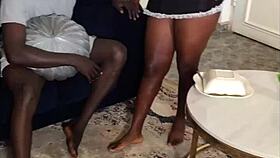 wanna watch curvy ebony maid get fingered by boss closeup?