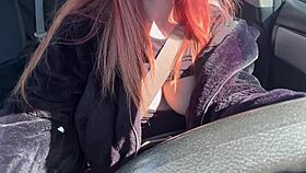 wanna see this horny italian milf artemisia flash juicy tits in car?