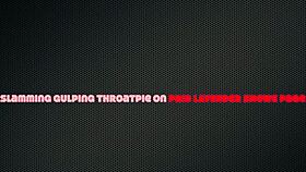 Cheerleader brunette rims balls rimjob then deepthroat facefuck creampie