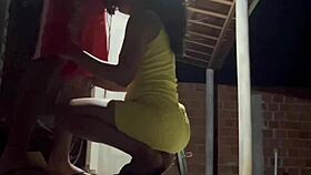 Fucking Horny Latina Girlfriend Post-Carnival Bouncing to Pussy Creampie!