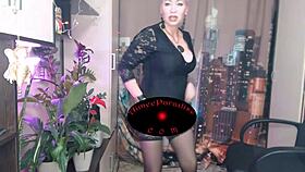 wanna see this sweet mature bitch in stockings fucked publicly like a whore?