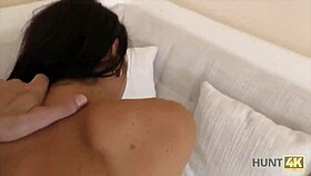 desperate young wife fucks stranger for cash outdoors!