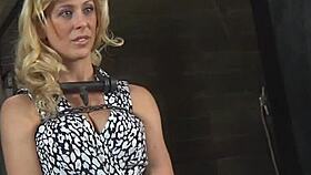 couple delivers rough bdsm punishment with deepthroat and hard pussy fucking