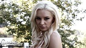 Kenzie's massive tits bounce as huge bbc wrecks her holes