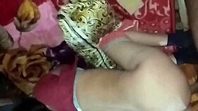 Skinny Indian milf screams in orgasm during dirty talk sex with boyfriend closeup