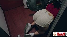 Trapped And My Latina Friend Fucks My Ass With Big Dildo